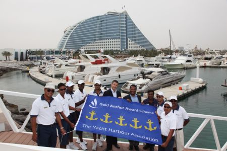 Pavilion Marina получила статус 5 Gold Anchors